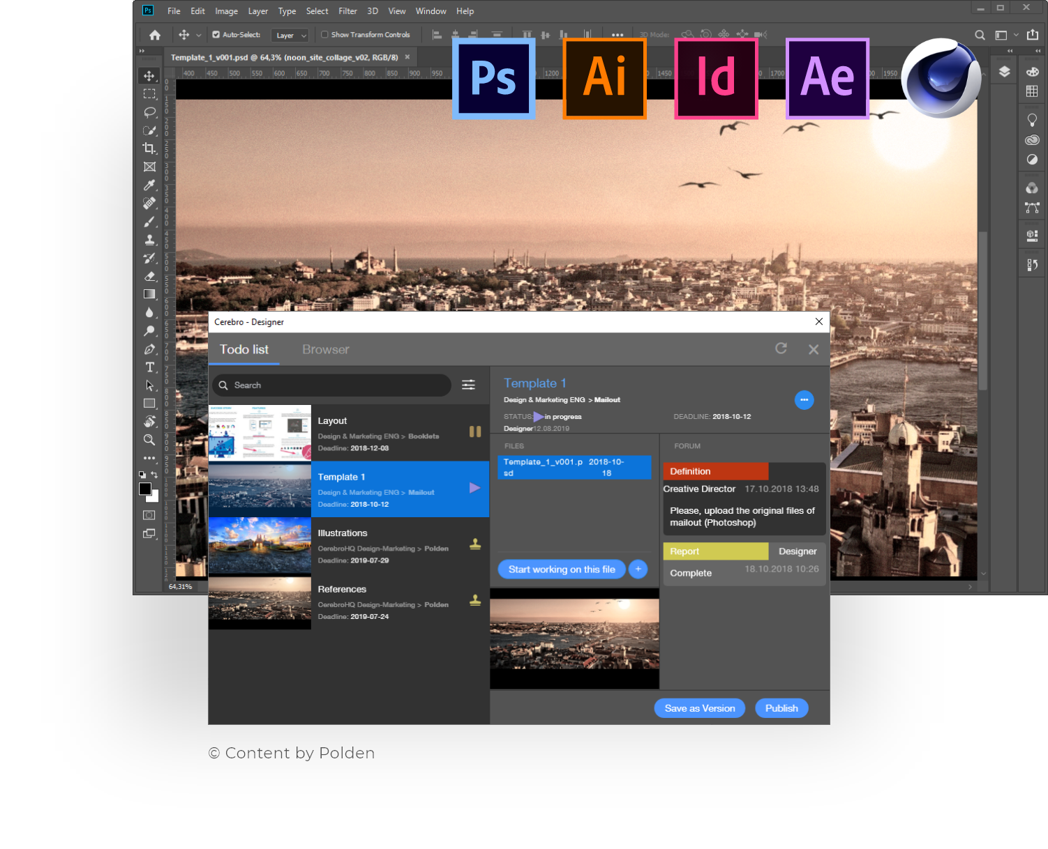 Integration with applications