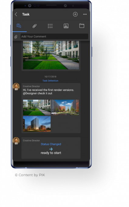 Mobile application