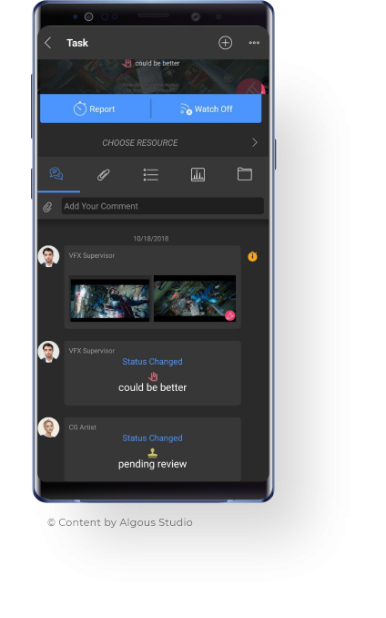Mobile application